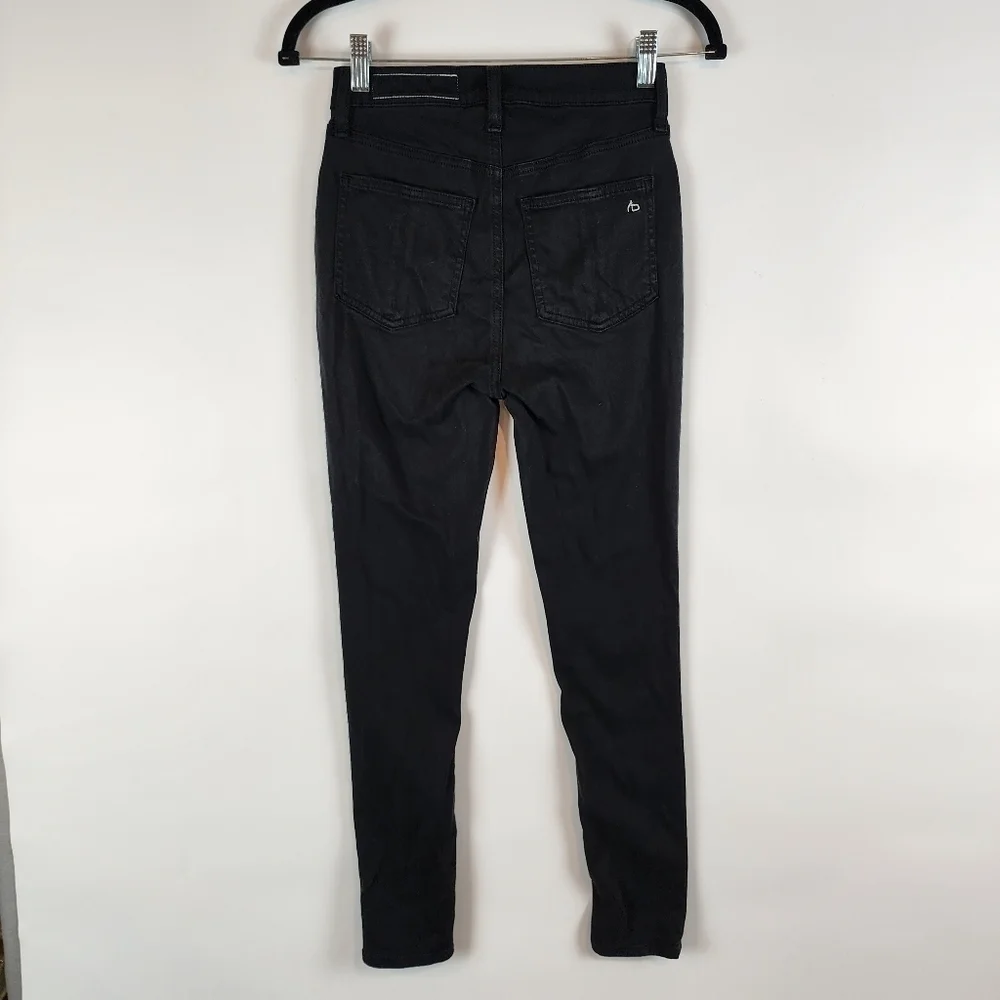 Rag &‎ Bone Nina High Rise Ankle Skinny Stretch Denim Jeans Lightweight sz 25